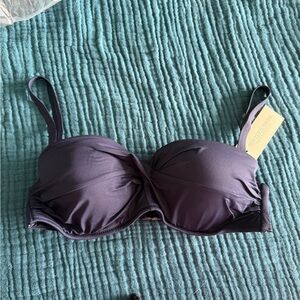 Sea Level Swim Navy Bikini Top